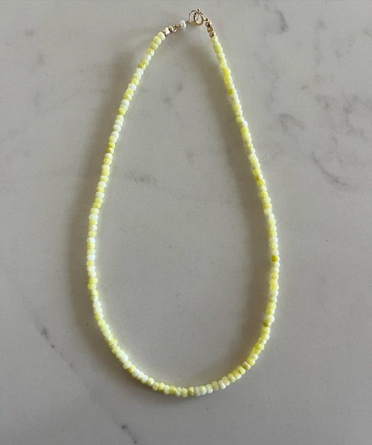 Lemon Jade Layering Necklace