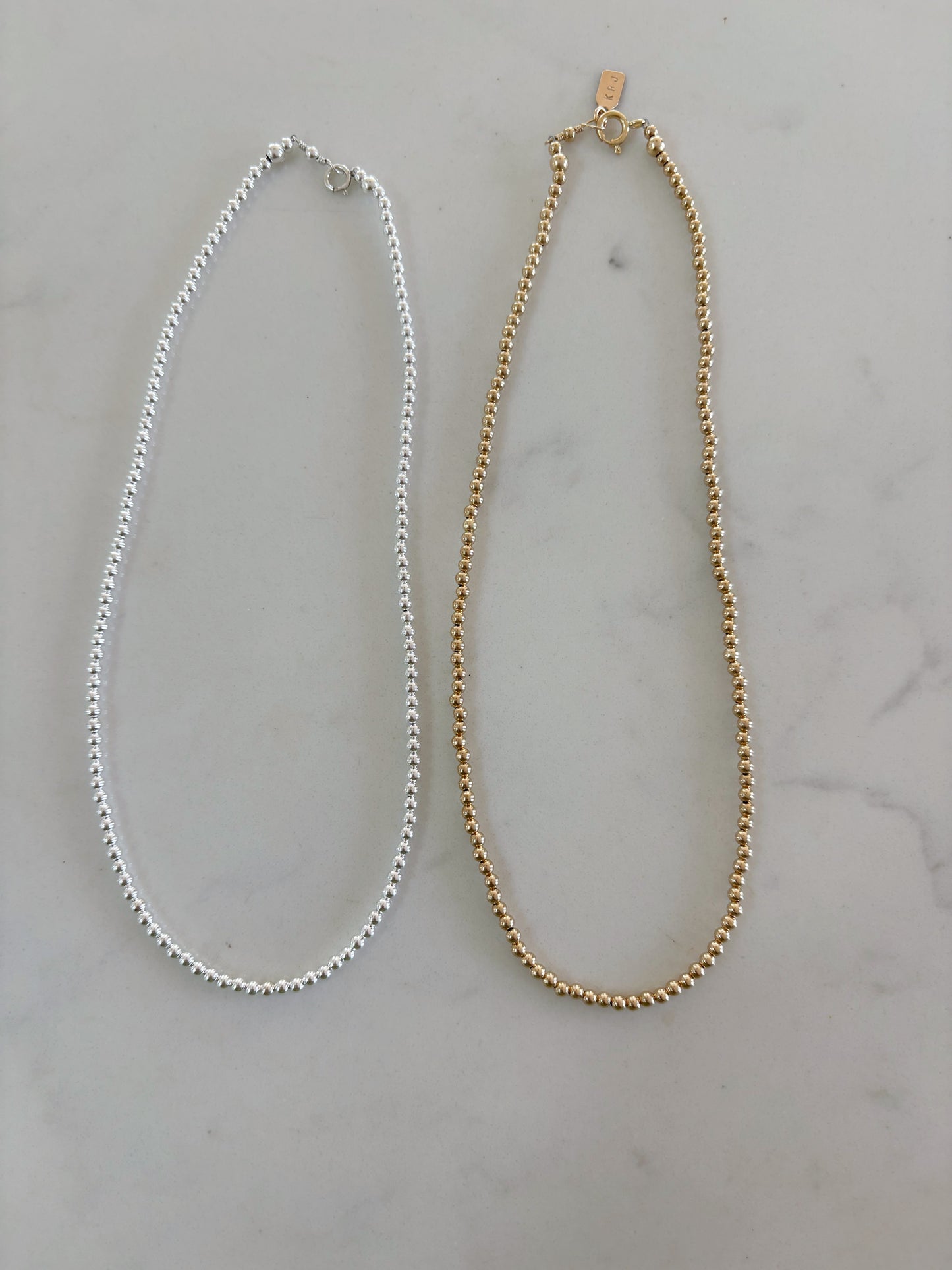 KR Silver Choker