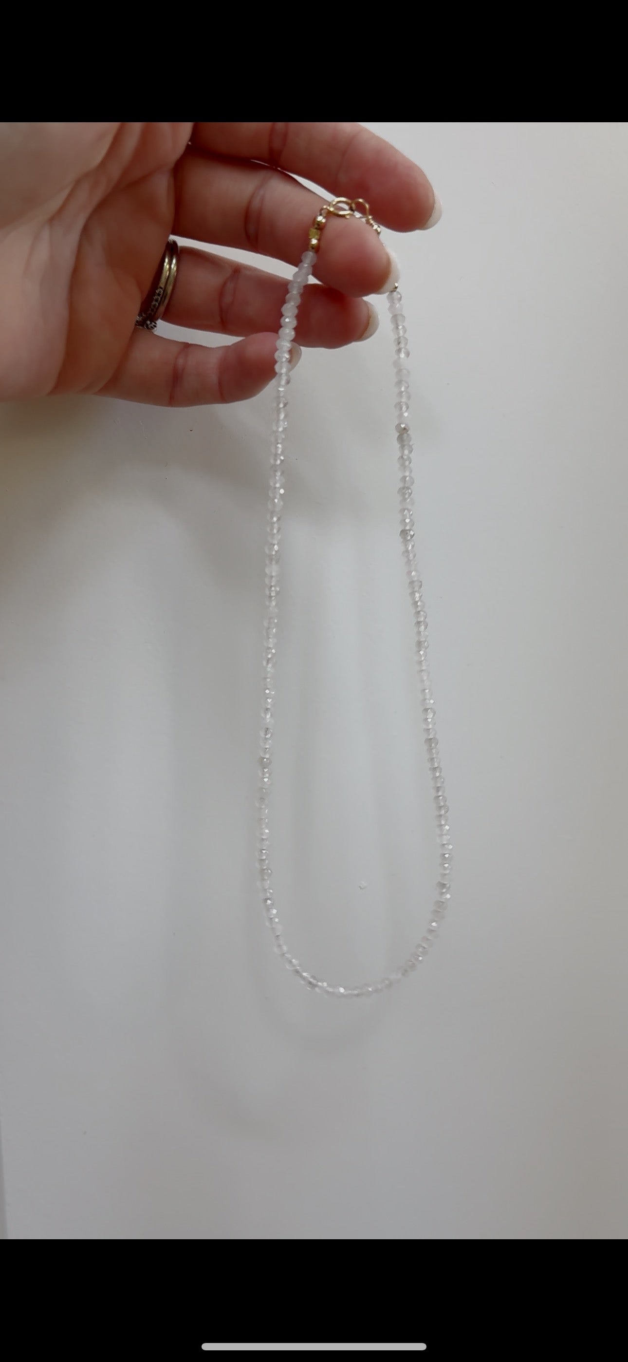 Tiny Jade Layering Necklace