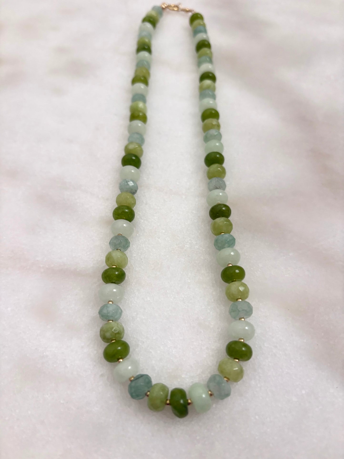 Emerald Coast Jade Layering Necklace