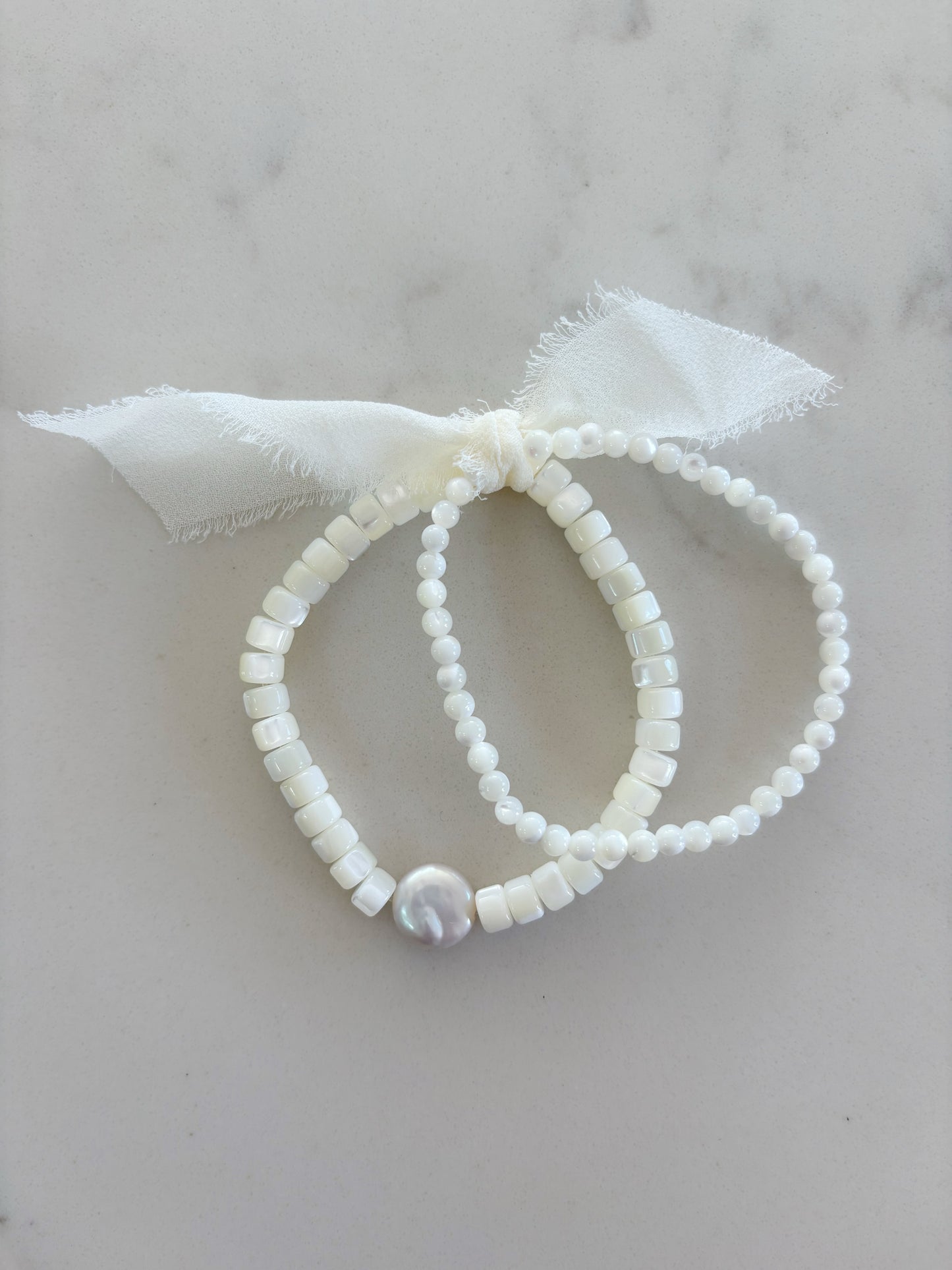 Vanilla Stack Bracelets