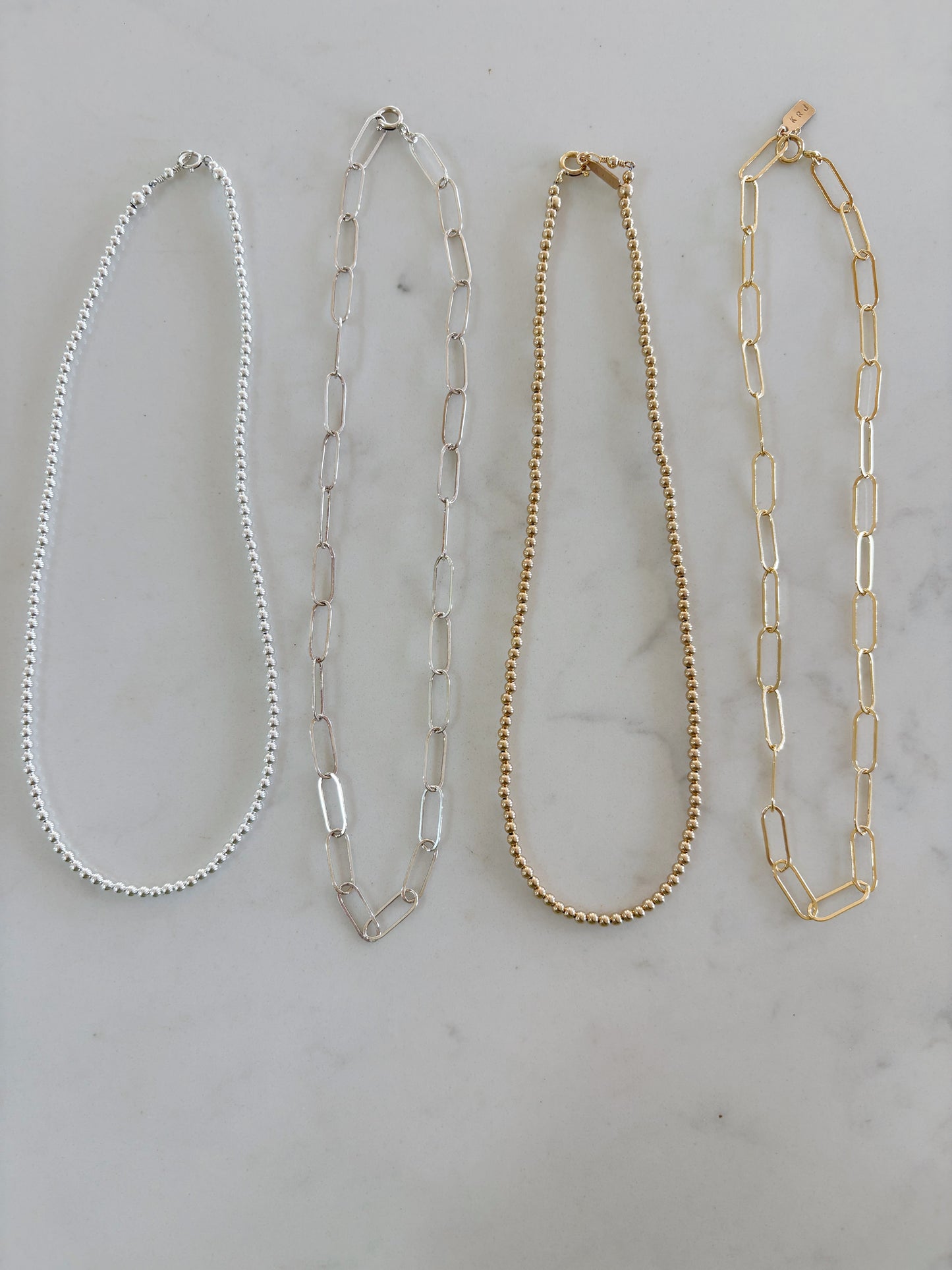 KR Silver Choker