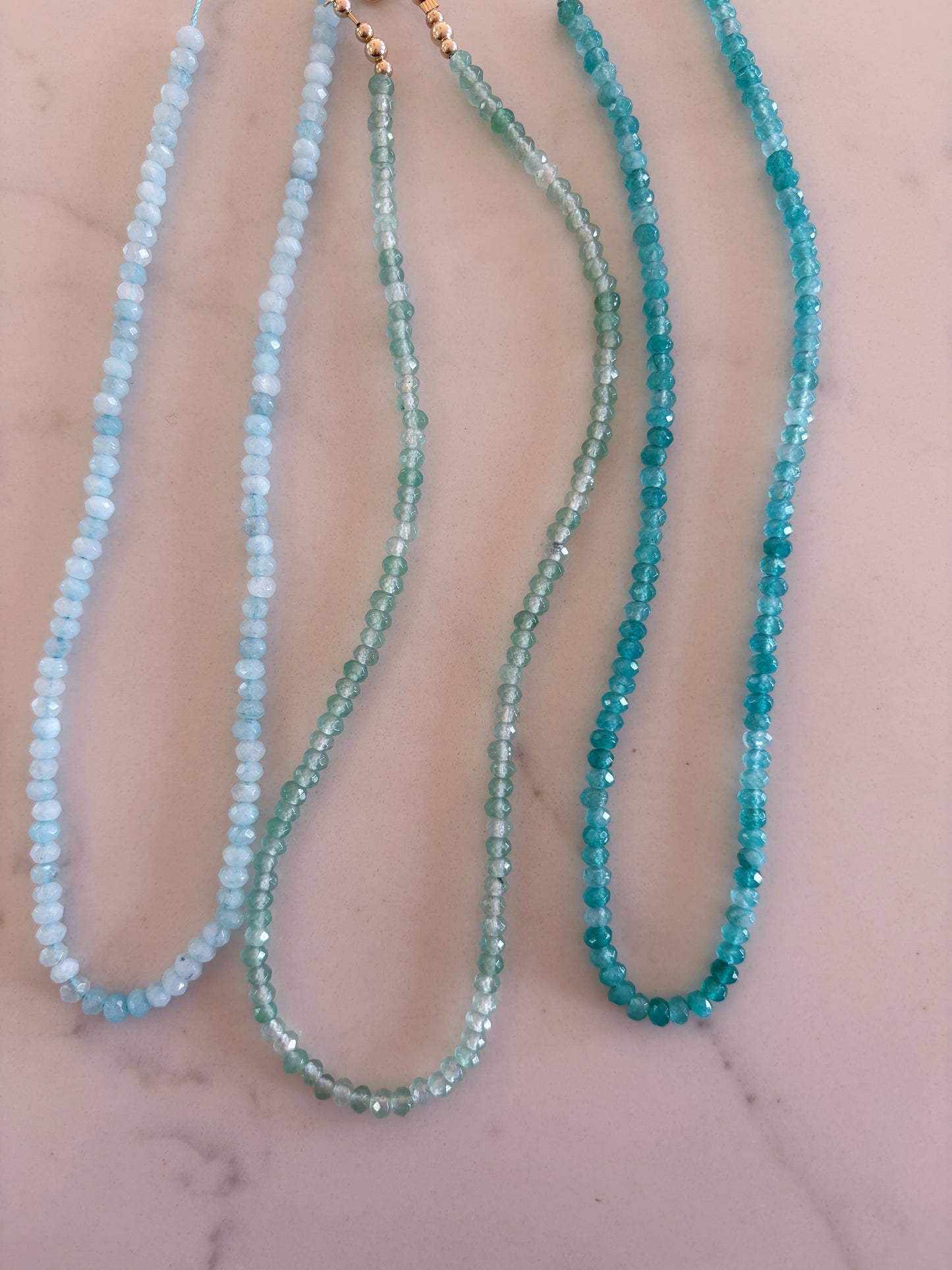 Tiny Jade Layering Necklace