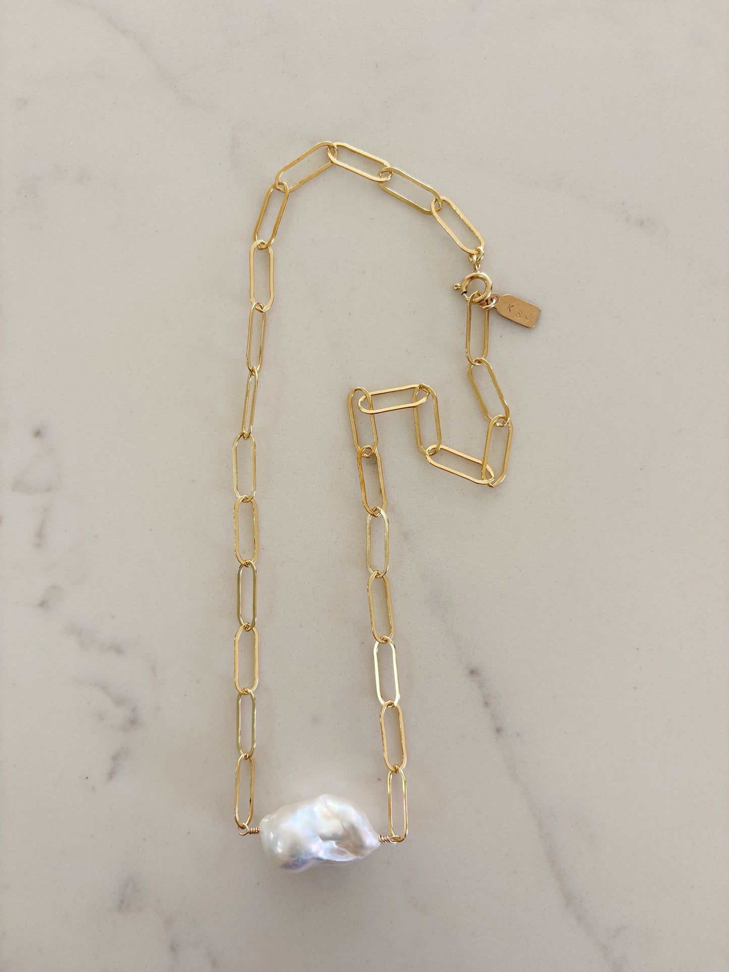 Chunky Luxe Pearl Necklace