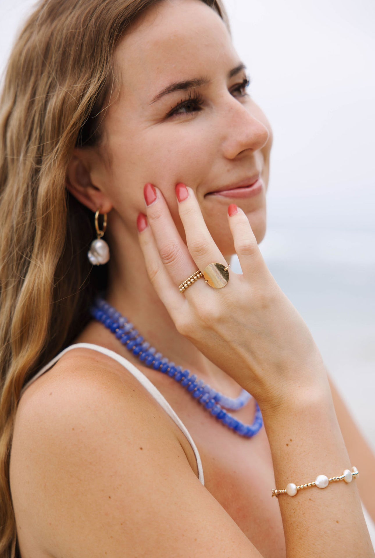 KR Luxe Pearl Earrings