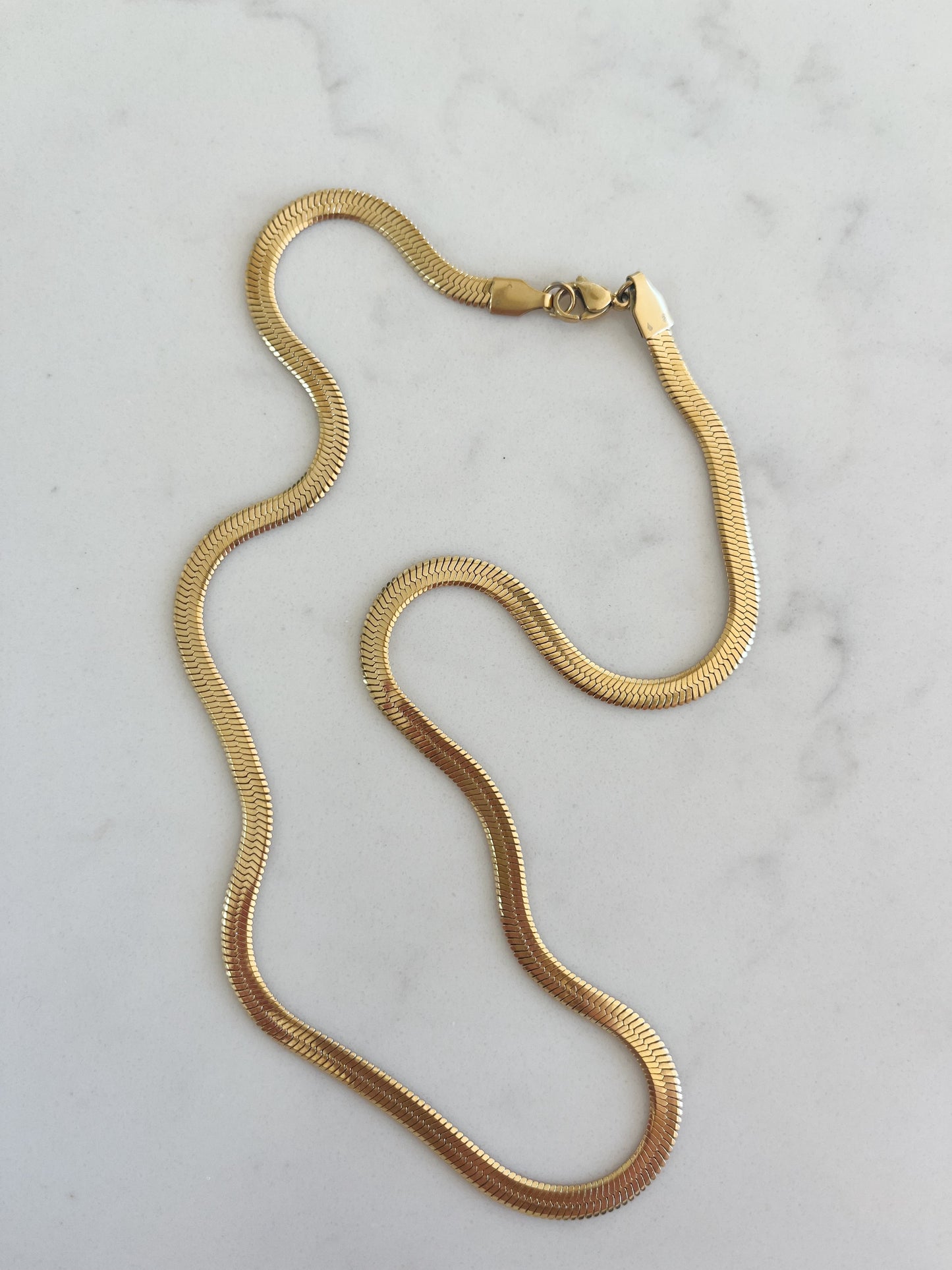 KR Herringbone Chain Necklace