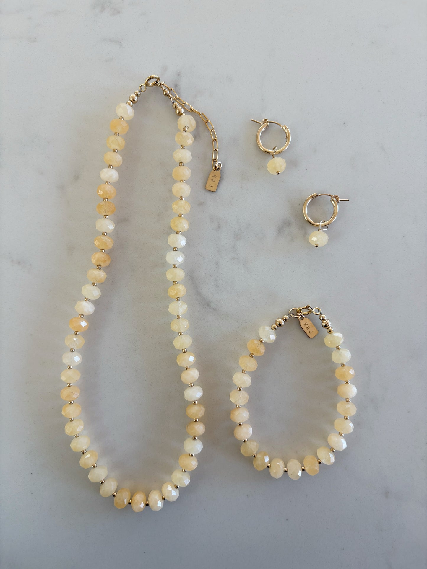 Honey Jade Bracelet