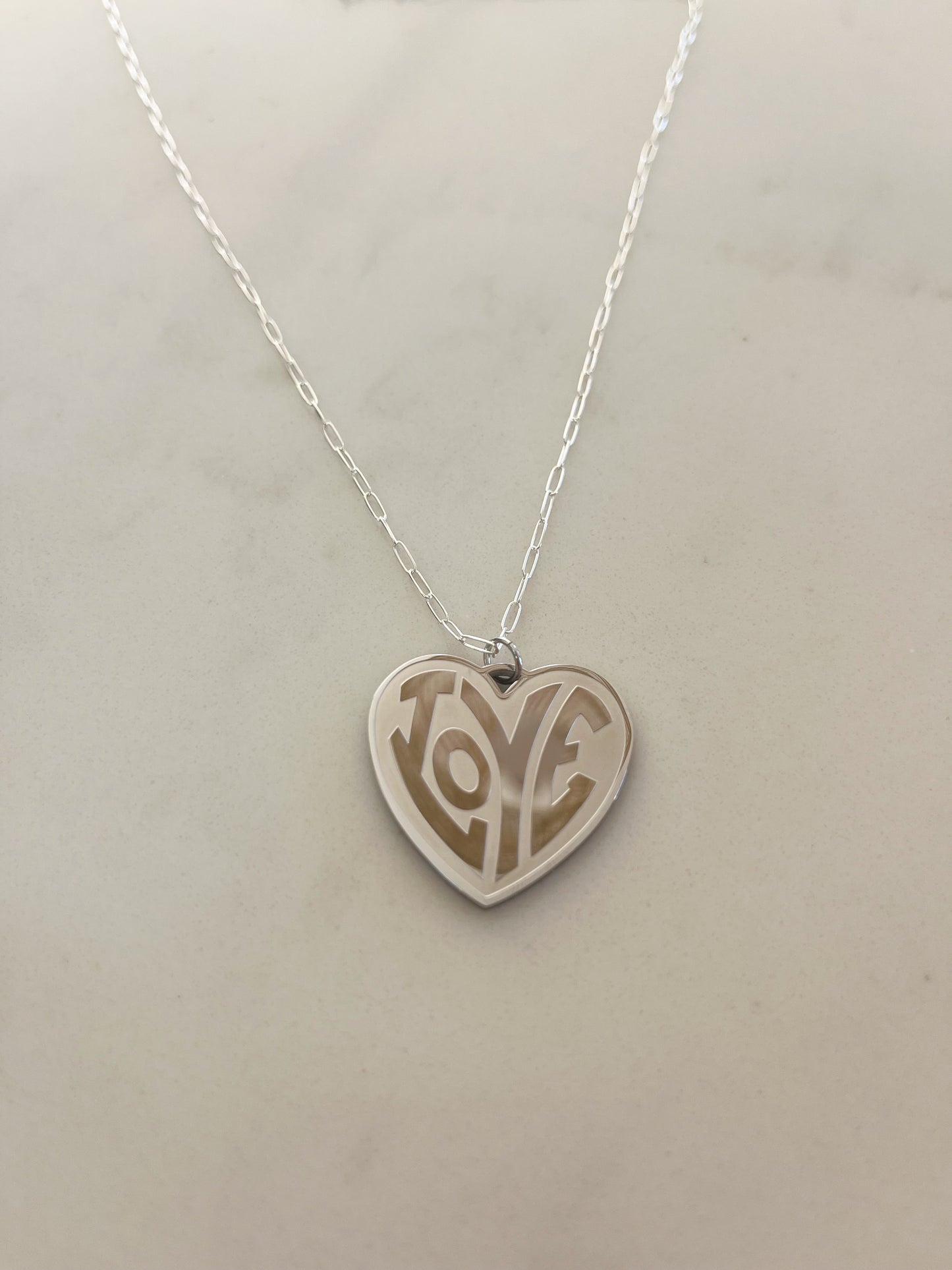 Retro LOVE Necklace