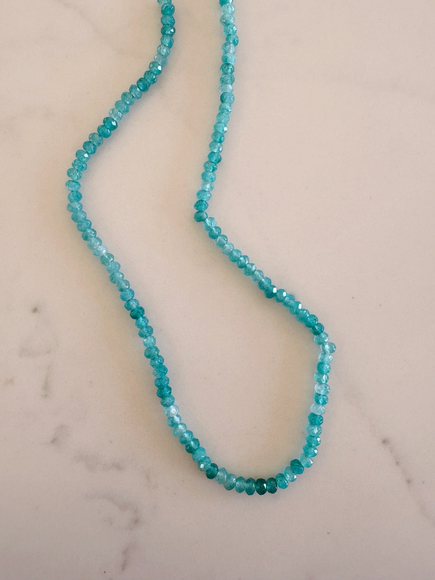 Tiny Jade Layering Necklace