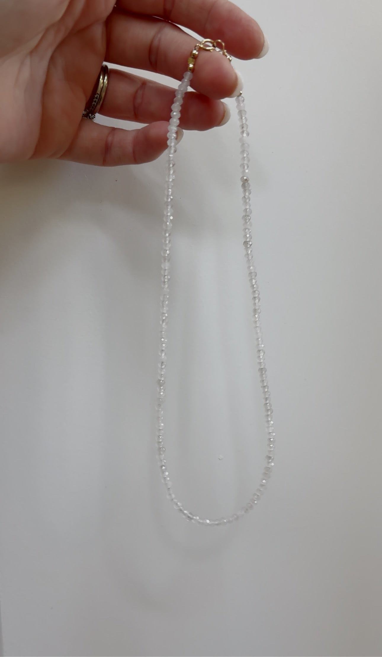 Tiny Jade Layering Necklace