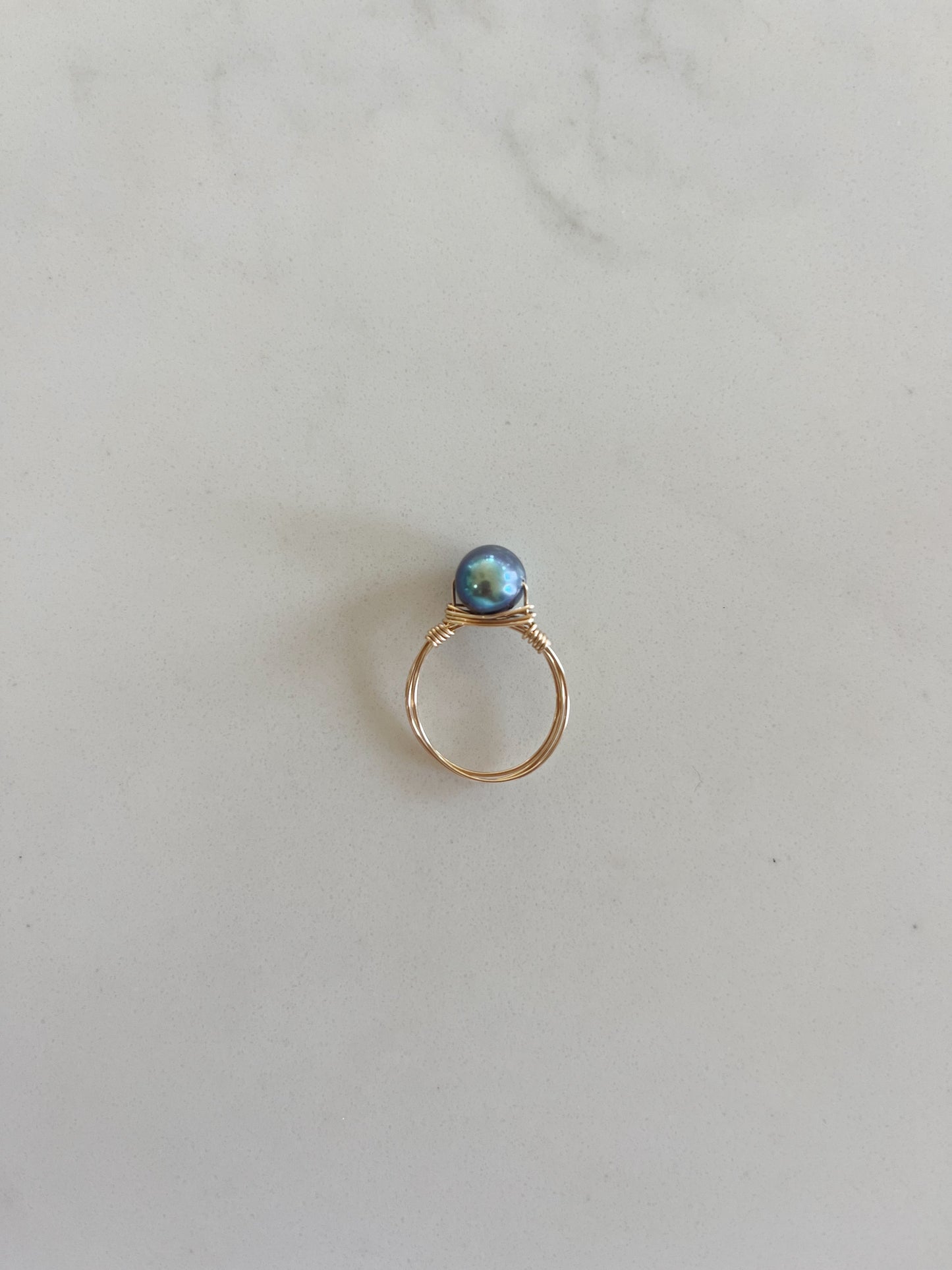 Black Pearl Ring