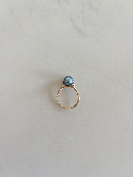 Black Pearl Ring