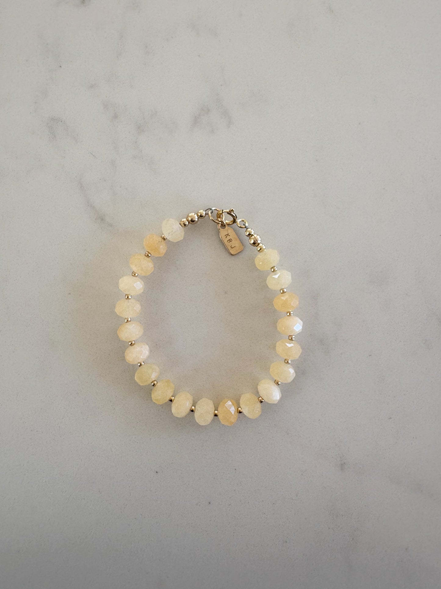 Honey Jade Bracelet