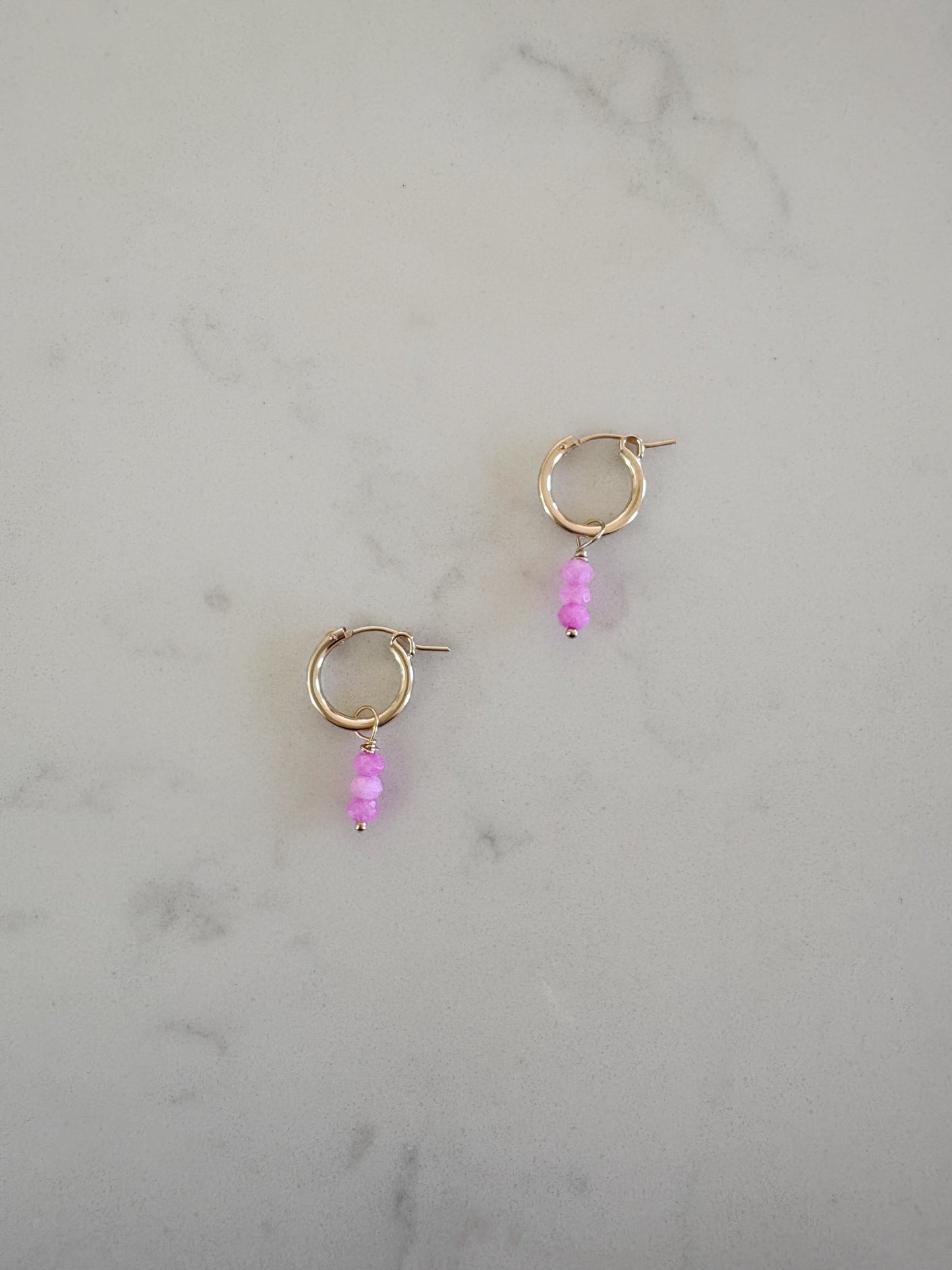 Fuchsia Jade Huggies