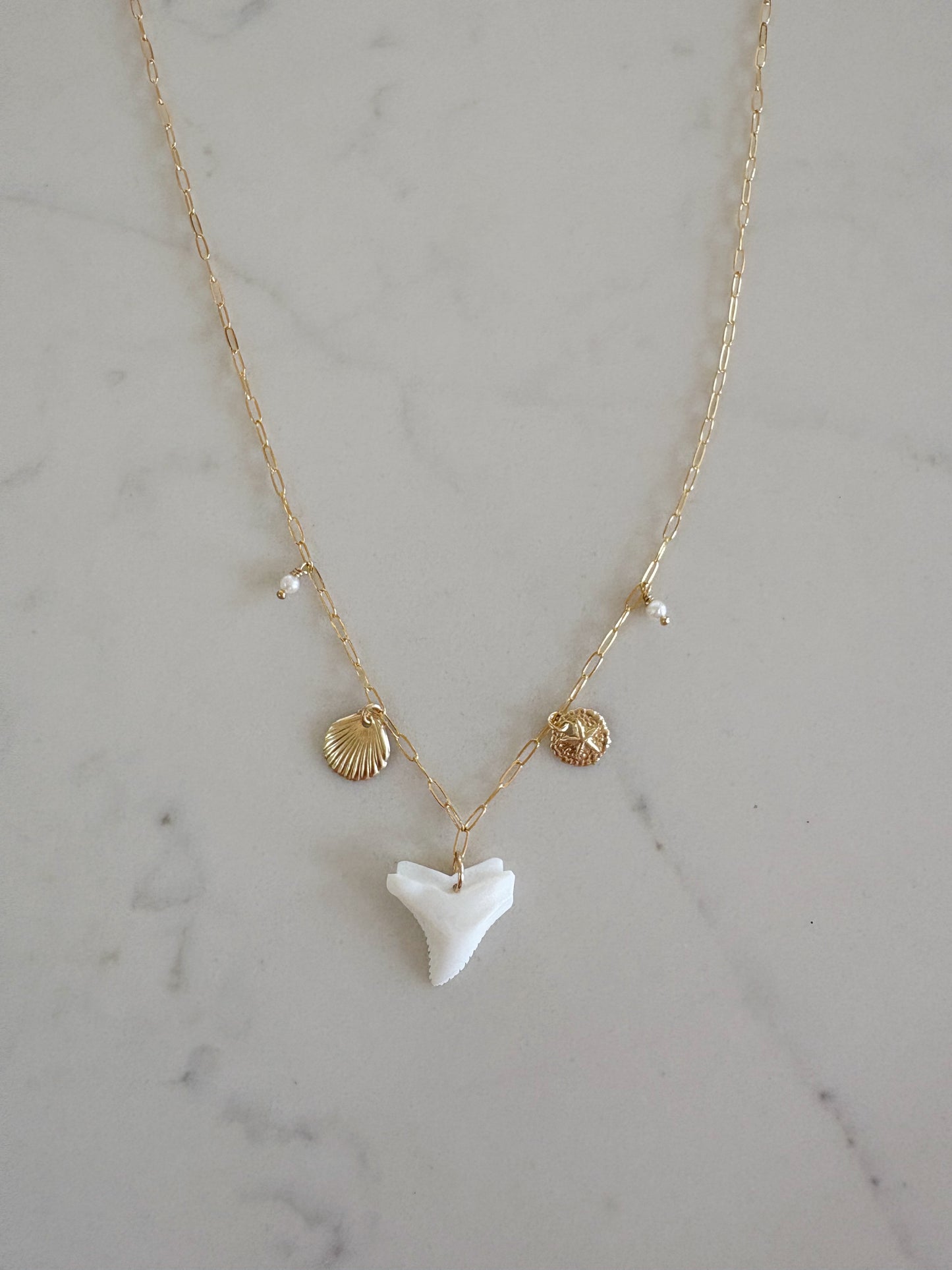 Sharky Charm Necklace