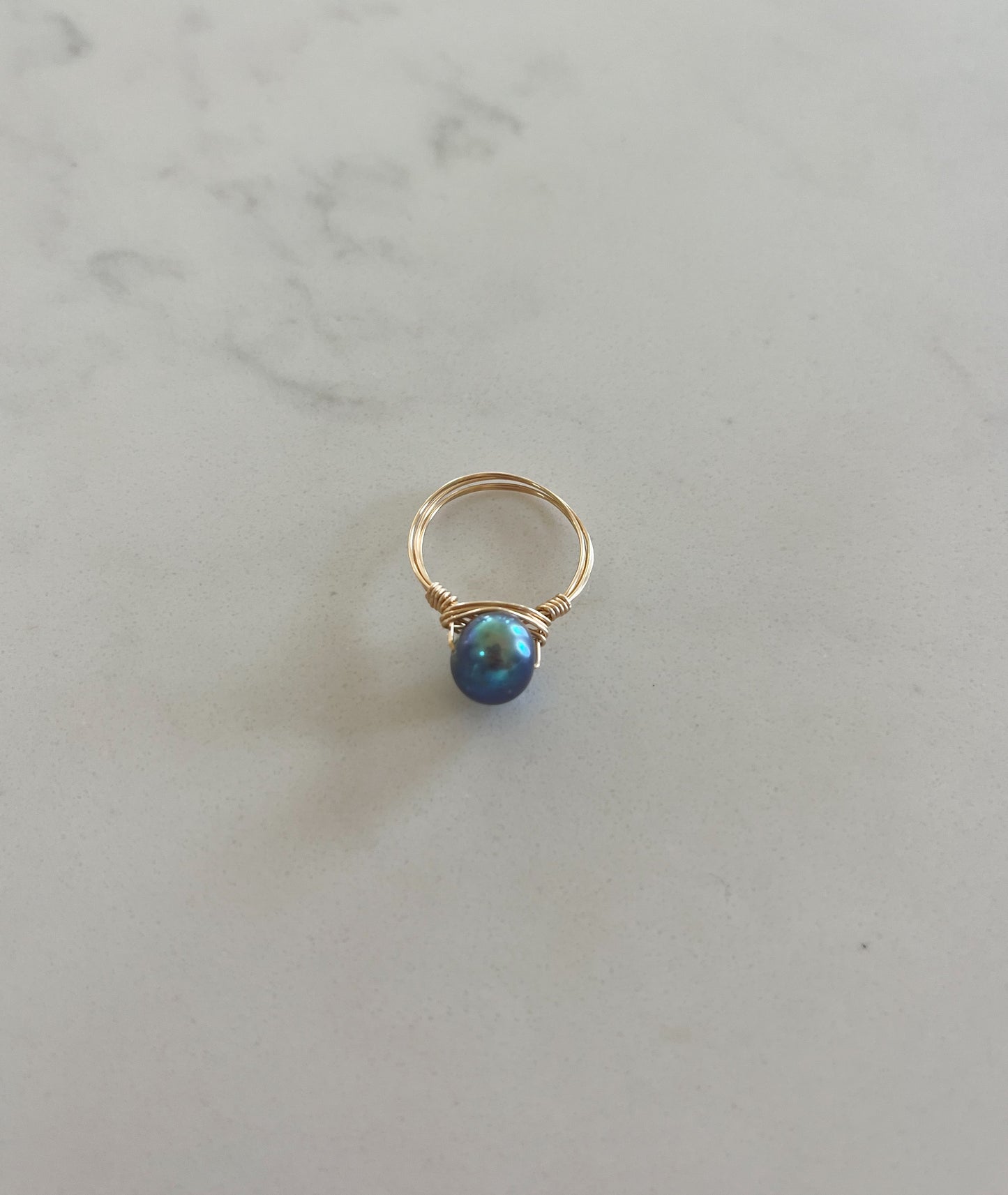 Black Pearl Ring