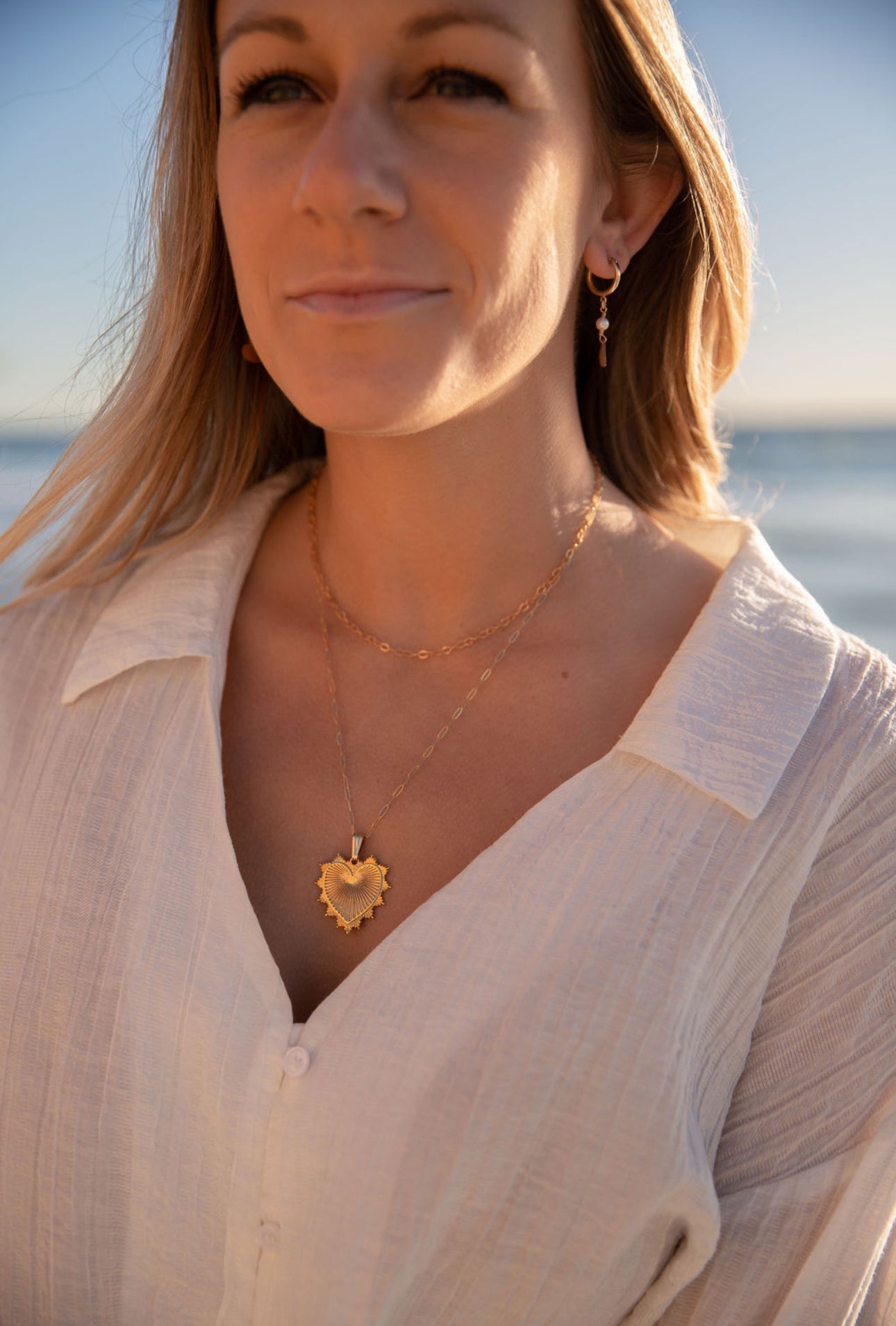 Vintage Heart Necklace