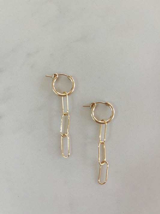 Chunky Paperclip Huggies