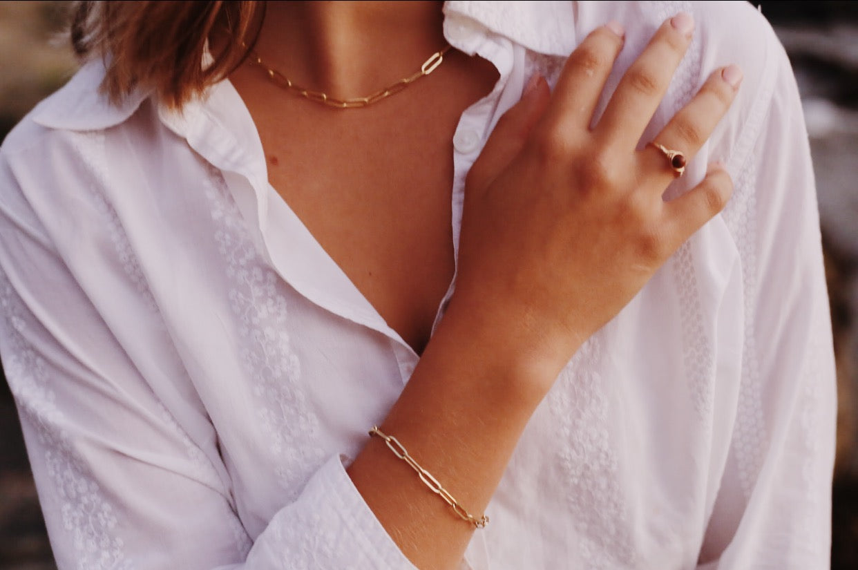 Paperclip Chain Choker