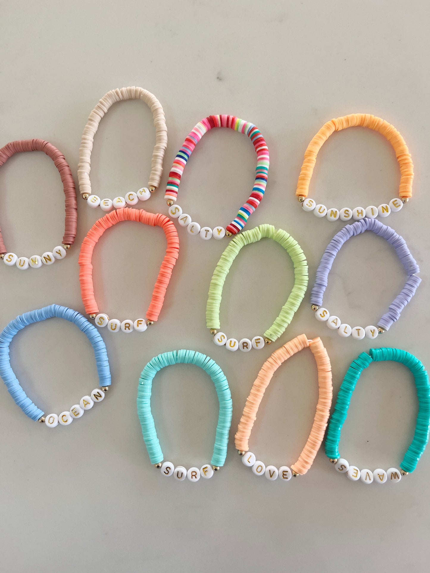 Assorted Vinyl Bubble Bracelet