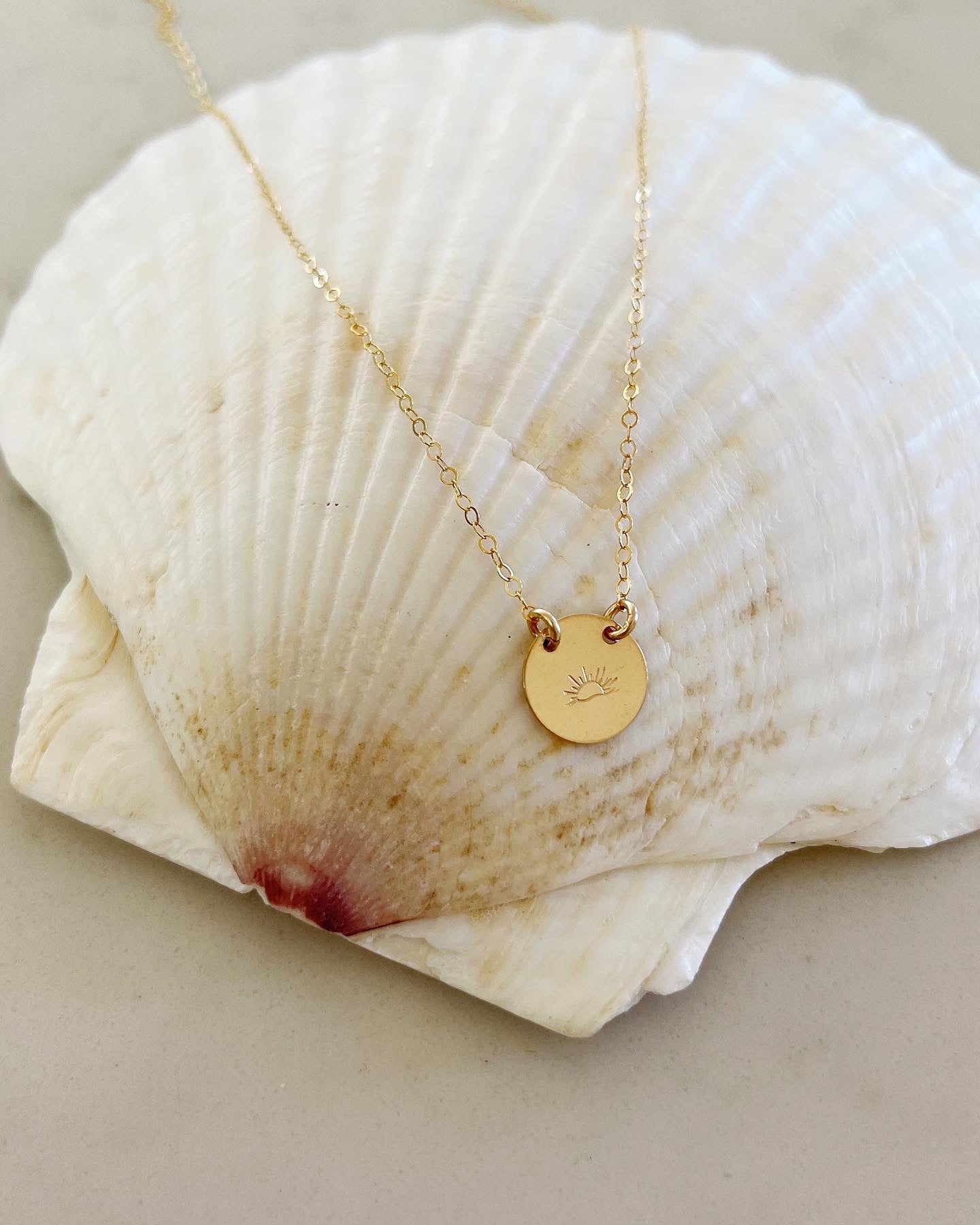 Sunshine Coin Necklace