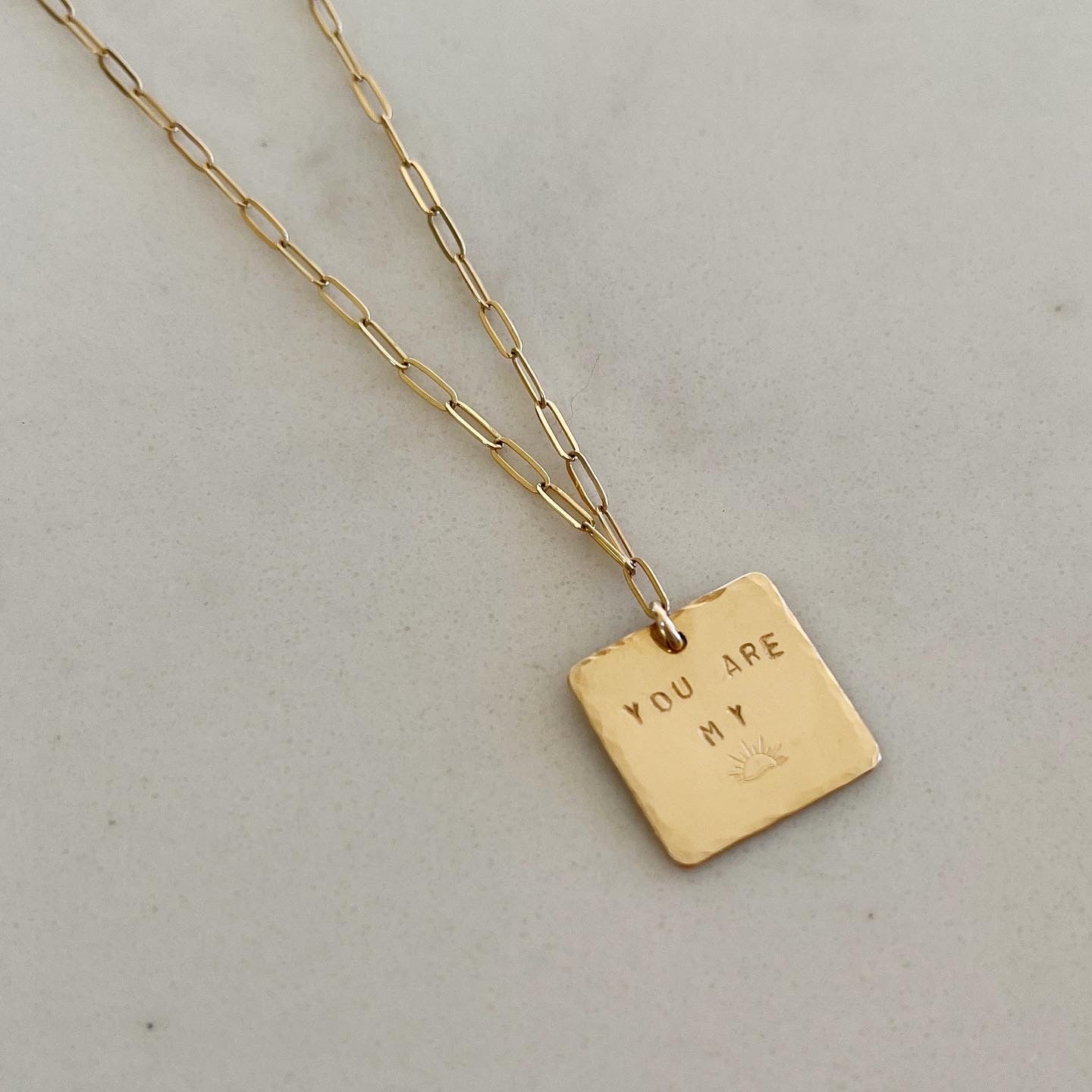 You Are My Sunshine Necklace