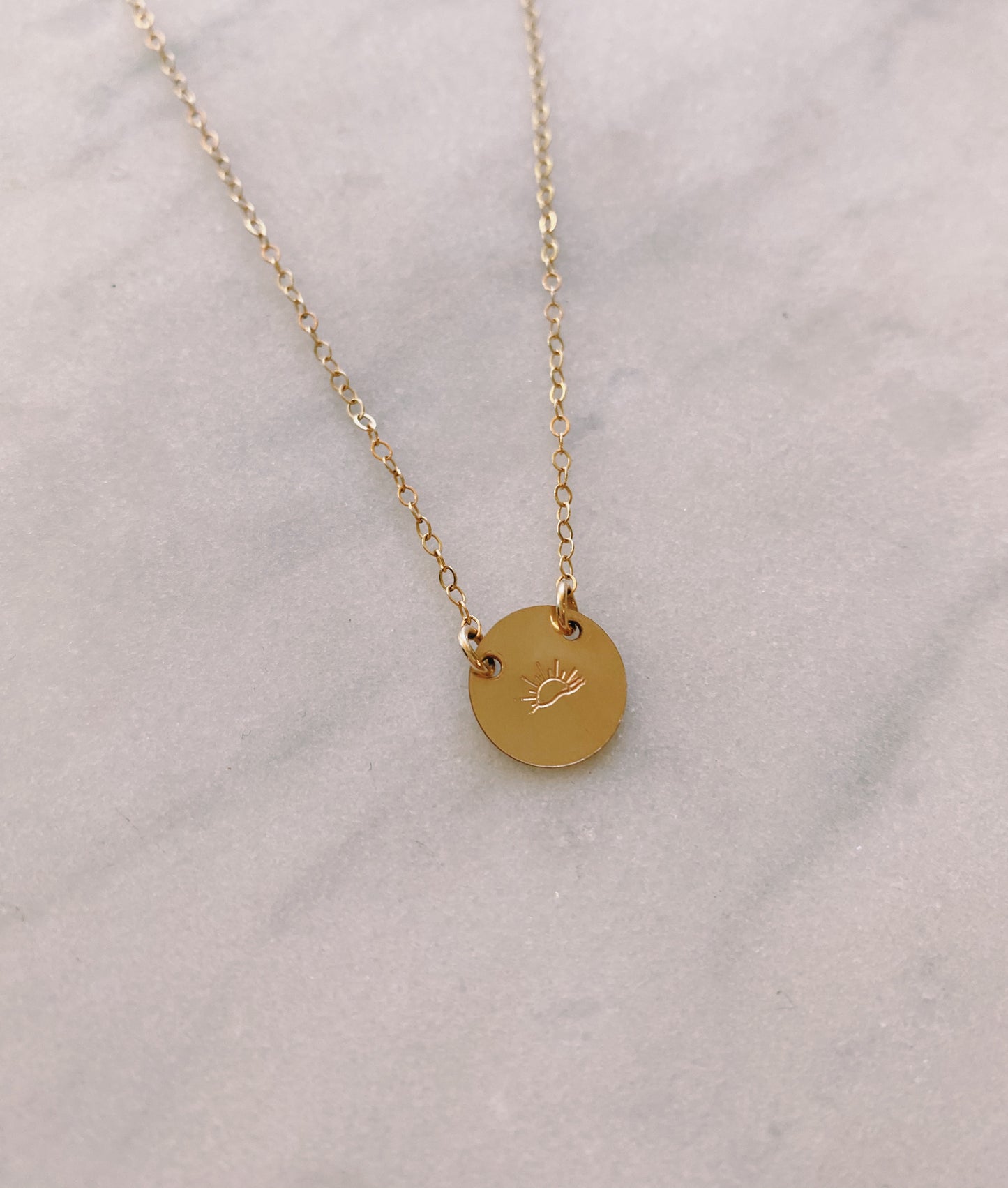 Sunshine Coin Necklace