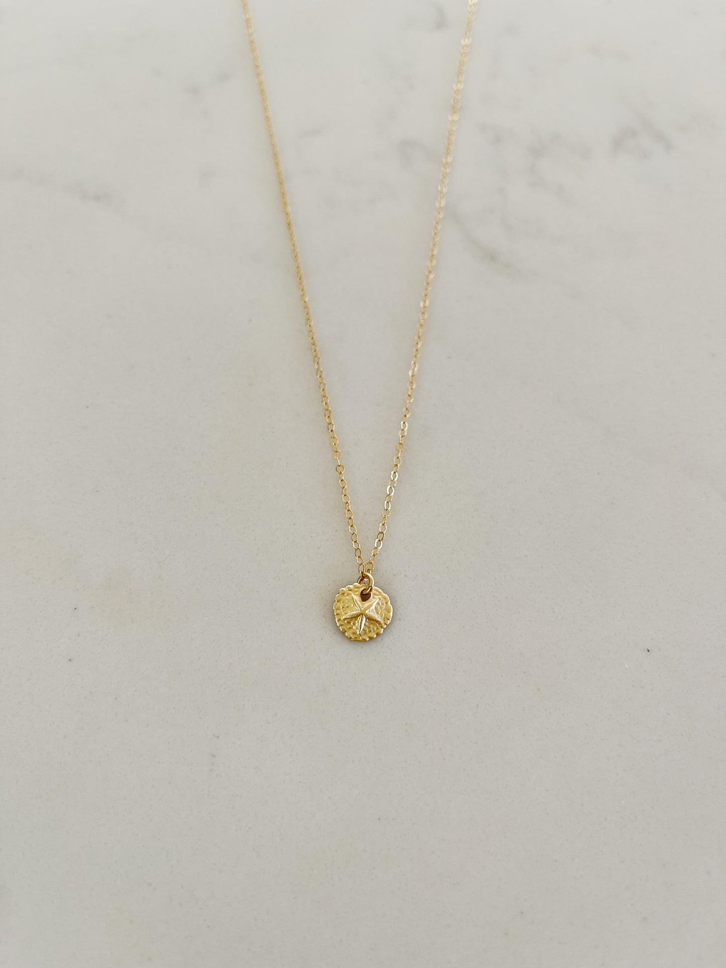 Sand Dollar Pendant Necklace