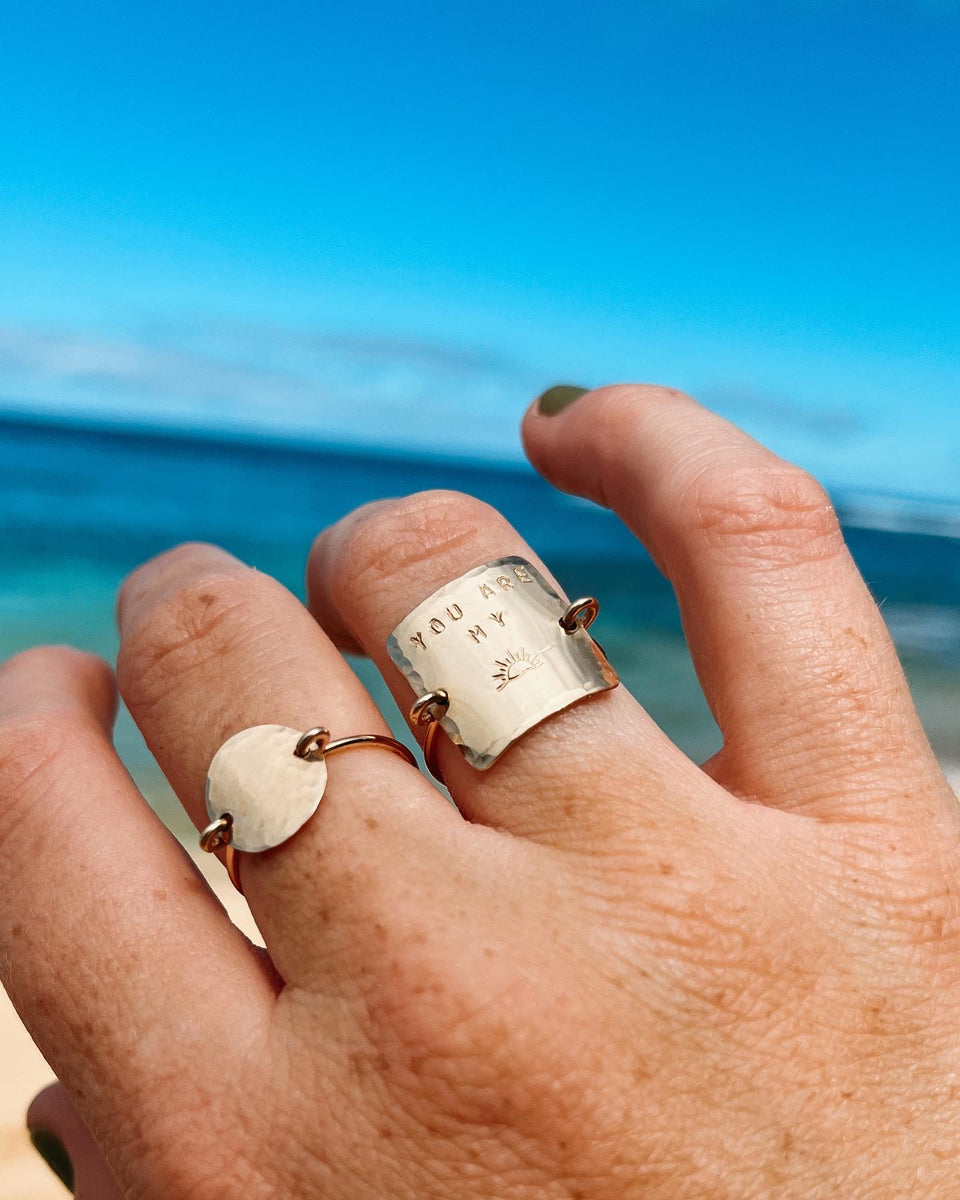 You Are My Sunshine Ring KRJ Jewelry By Kasia Randall