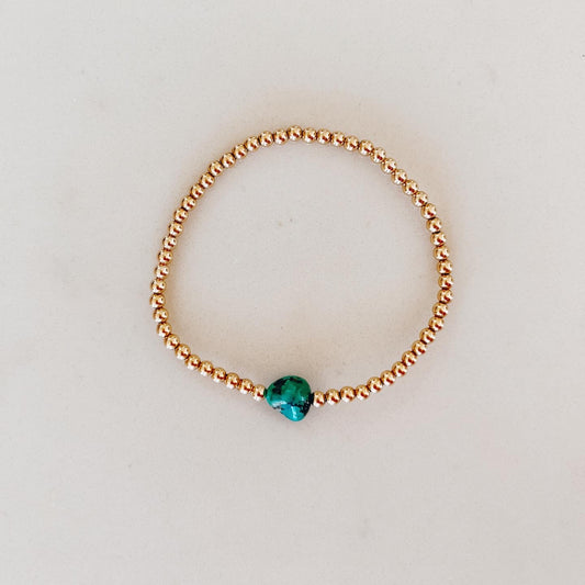KR Turquoise Sunshine Bracelet