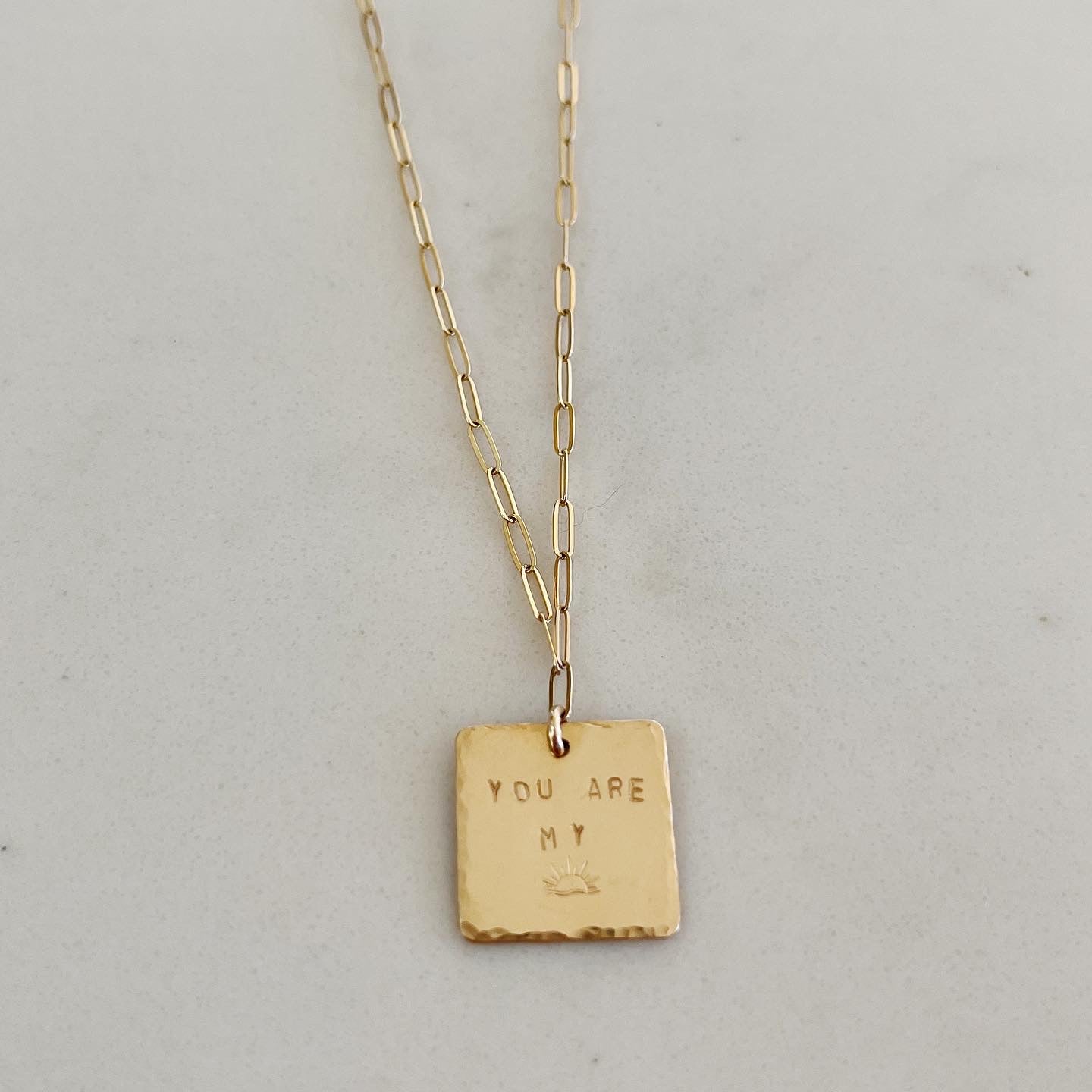You Are My Sunshine Necklace