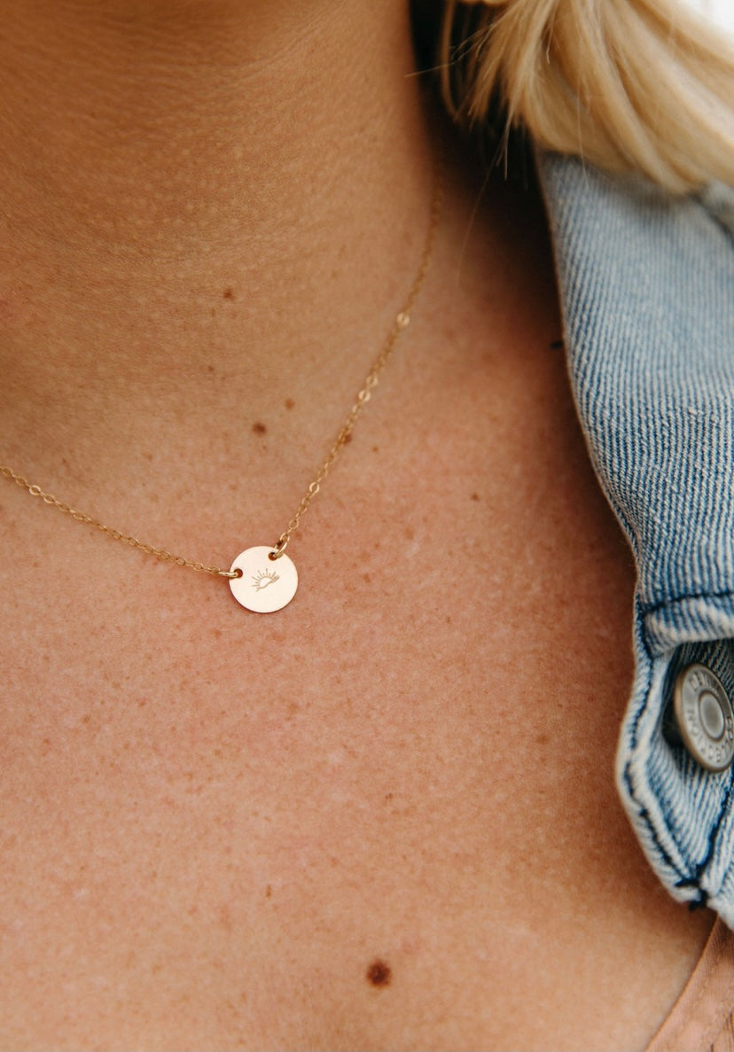 Sunshine Coin Necklace