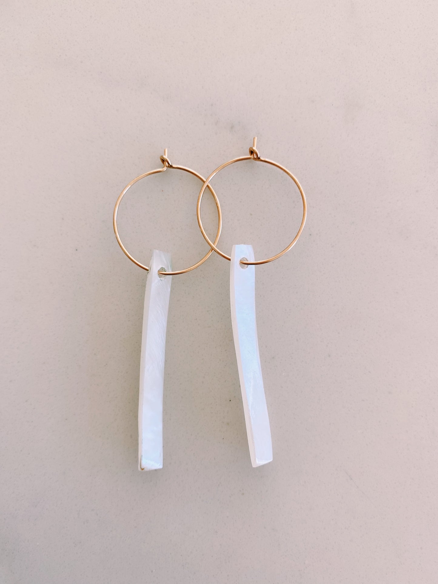 Cabiz Shell Hoops