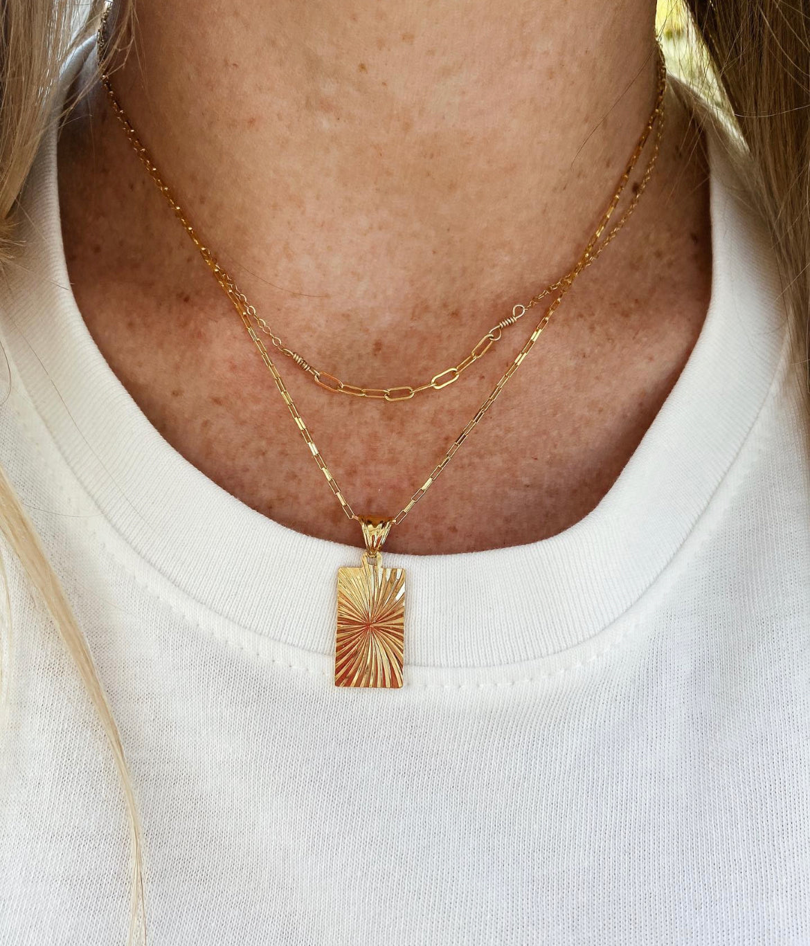 Paperclip Swoop Choker