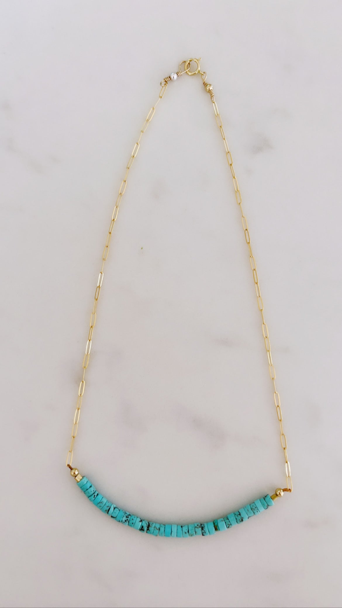 Raw Turquoise Choker