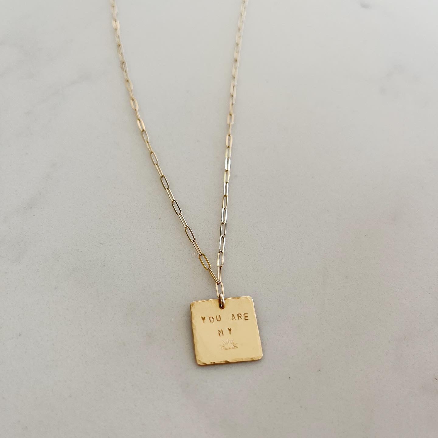 You Are My Sunshine Necklace