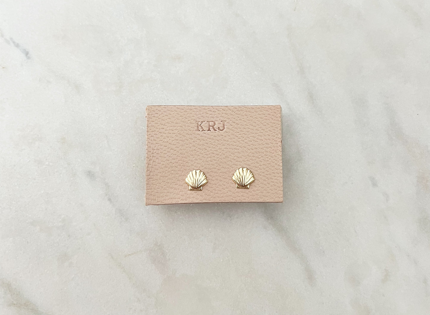 Seashell Studs