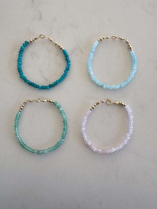 Tiny Jade Bracelets