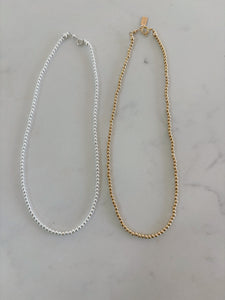 KR Silver Choker