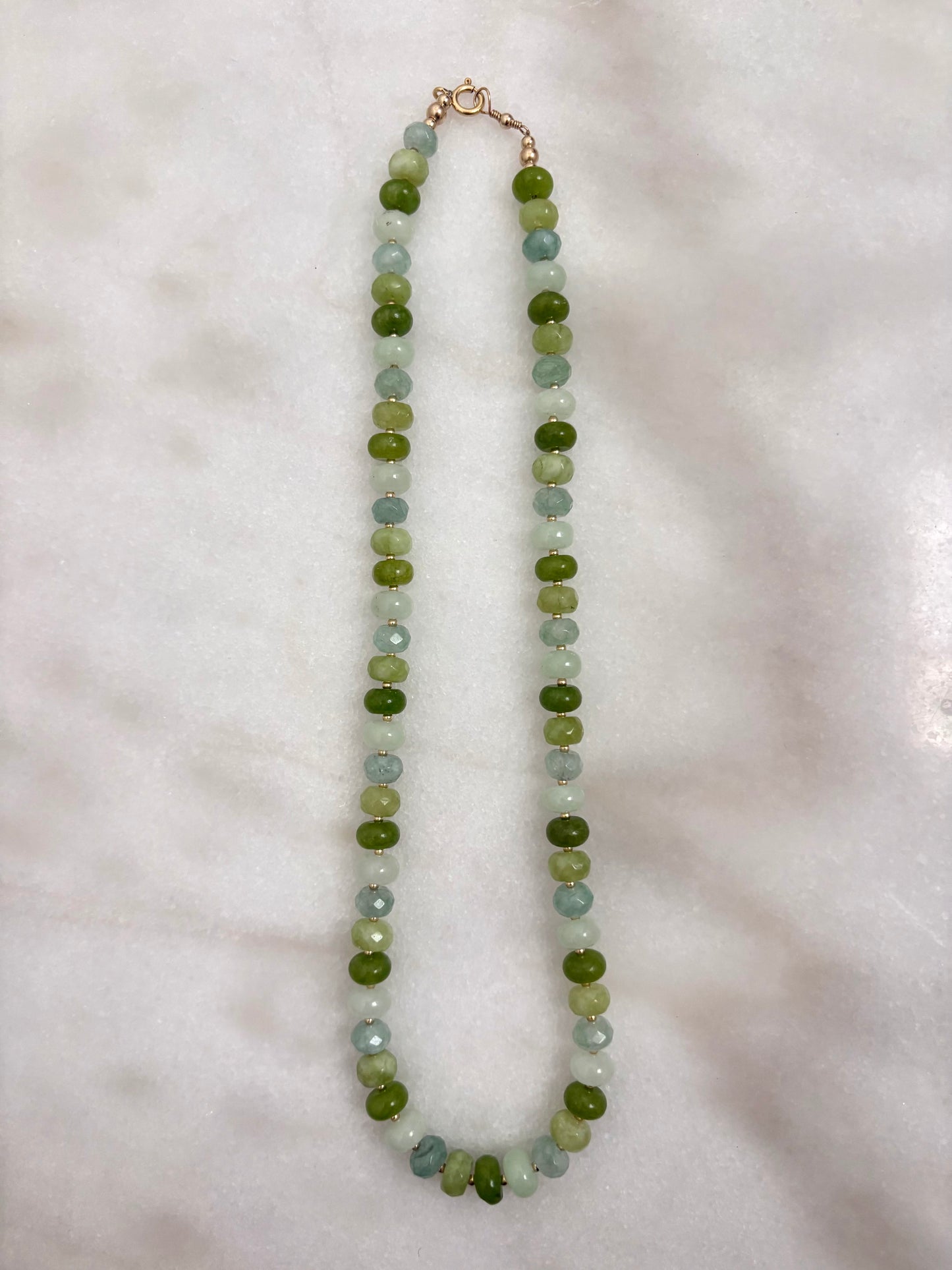 Emerald Coast Jade Layering Necklace