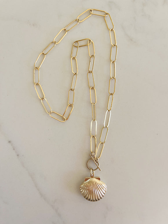 Limited Edition: Seashell Locket Necklace