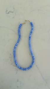 Periwinkle Jade Layering Necklace