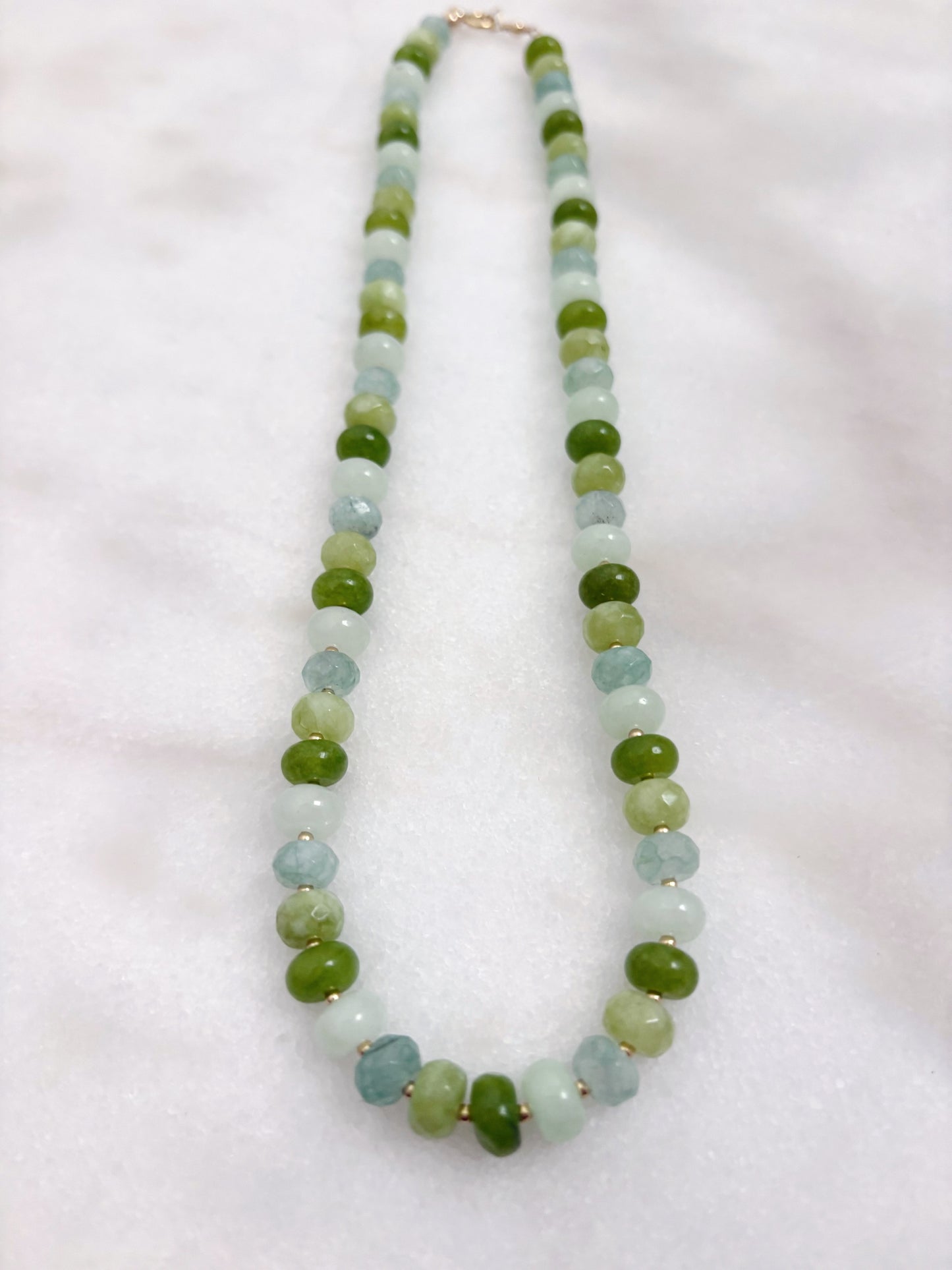 Emerald Coast Jade Layering Necklace