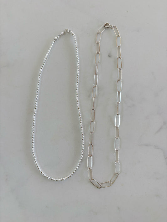 KR Silver Choker
