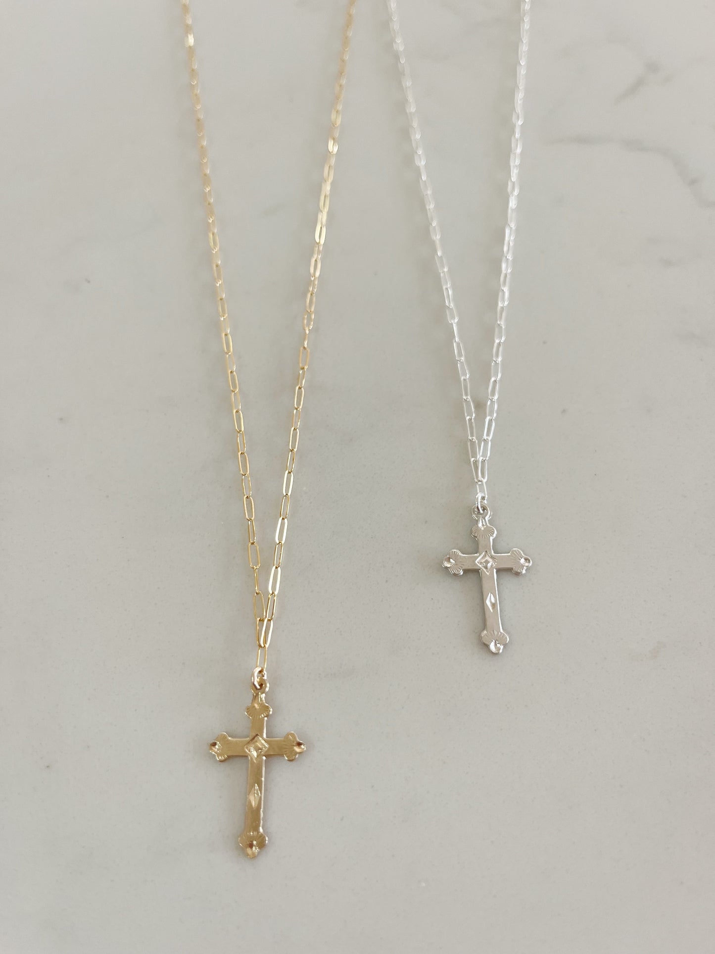 Vintage Cross Necklace