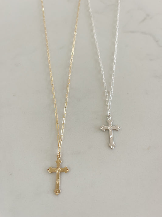 Vintage Cross Necklace