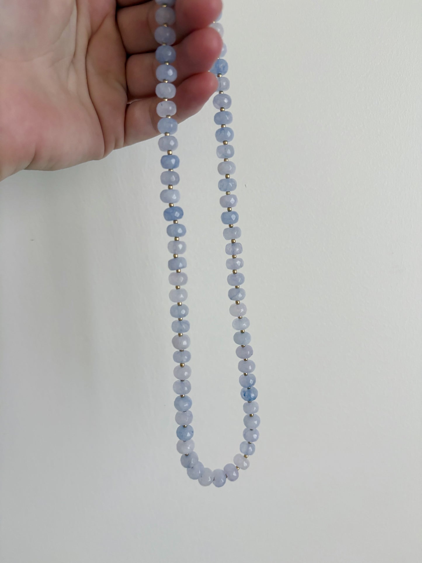 Lavender Jade Layering Necklace