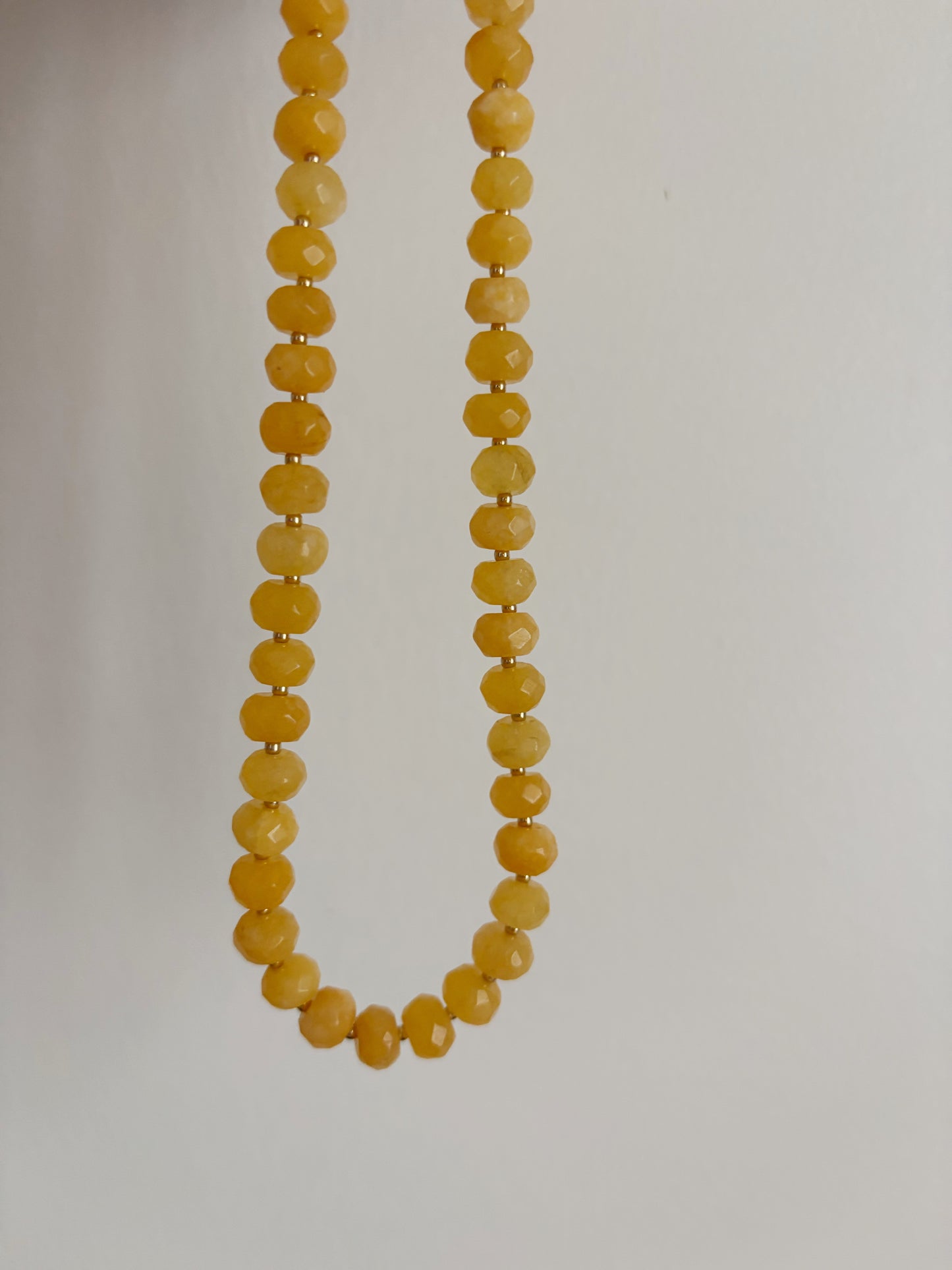 Mango Jade Layering Necklace ￼