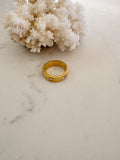 KR Crystal Cigar Band Ring