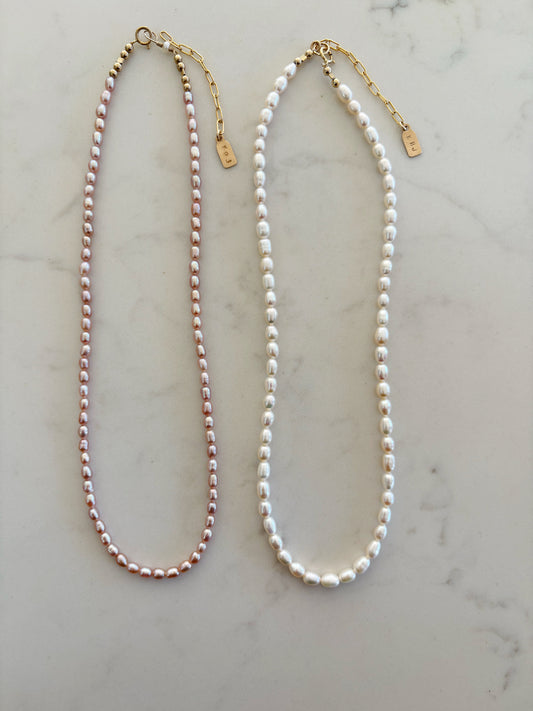 Petite Pearl Choker